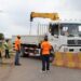 RAINY SEASON: FEMD BARRICADES RING ROAD 2 INTERCHANGE, GALADIMAWA