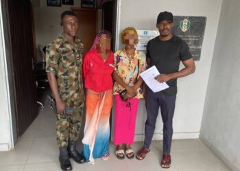 Navy Reaffirms Commitment Against Human Trafficking, Hands Over Two Victims to NAPTIP