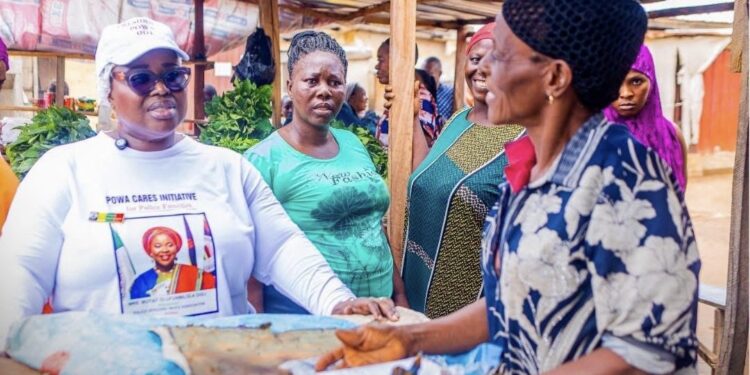 POWA President Launches Surprise Welfare Outreach for Police Families in Abuja Barracks
