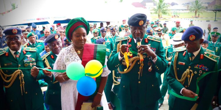 COAS Inaugurates Lt. Gen. Lagbaja Complex, Reaffirms Commitment to Army Capacity Building