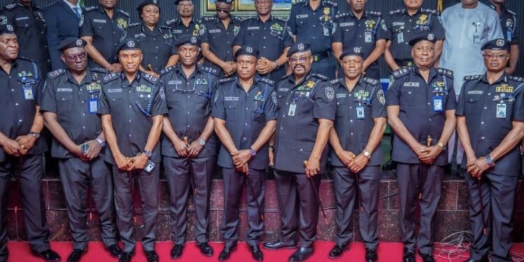 IGP Disu Calls for Integrity, Discipline as 30 Senior Police Officers Receive New Ranks