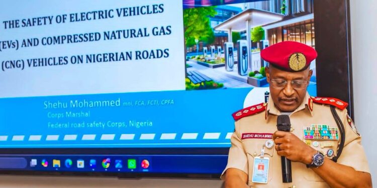 FRSC Unveils Safety Framework to Drive Tinubu’s EV and CNG Mobility Agenda