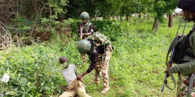 Troops Apprehend Suspected Sudanese Terrorist Fighter, Ghanaian Illegal Immigrant in Borno