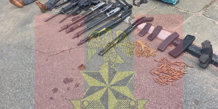 Troops Nab Suspected Armourer, Recover Cache of Arms in Imo Crackdown