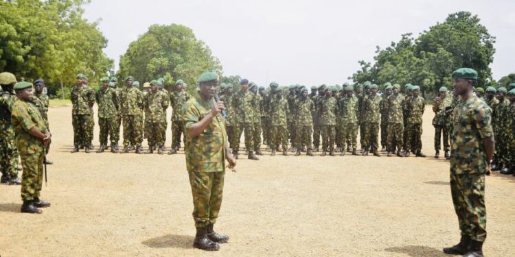 Commander Infantry Corps Reviews 18 Brigade Operations, Emphasises Discipline and Mission Focus