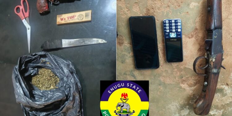 Handshake Patrol Yields Major Breakthrough as Enugu Police Foil Robbery, Recover Arms