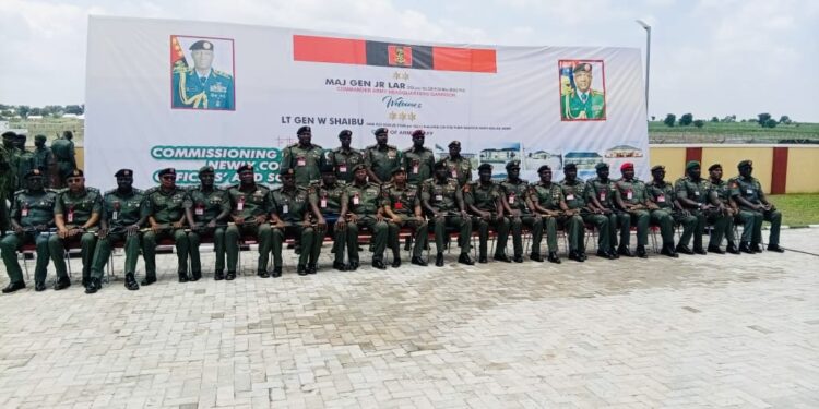 COAS Shaibu Commissions 80 Soldiers’ Quarters, 27 Senior NCO Housing Units in Abuja