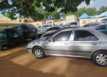 Yobe Police Impound 67 Vehicles in Crackdown on Unregistered Vehicles, Illegal Tinted Glass