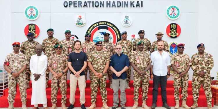 Theatre Commander Highlights Counter-Terrorism Gains During Italian Media Visit