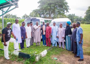 SGF Akume Donates Two Staff Buses to Boost Welfare, Commends Workforce