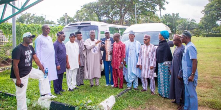 SGF Akume Donates Two Staff Buses to Boost Welfare, Commends Workforce