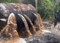 Navy Ramps Up Anti-Oil Theft Operations, Destroys Illegal Refining Infrastructure in Rivers
