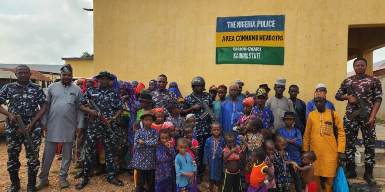 Kaduna Police Rescue 75 Kidnapped Victims In Birnin Gwari