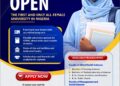 Tazkiyah University Opens 2026/2027 Admission For Female Students