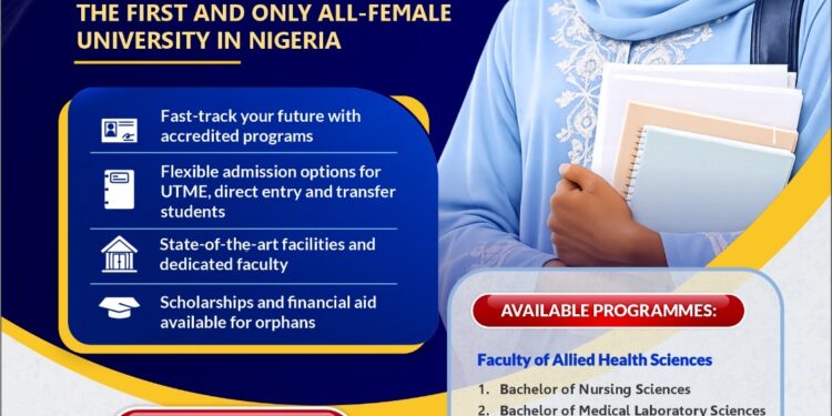 Tazkiyah University Opens 2026/2027 Admission For Female Students