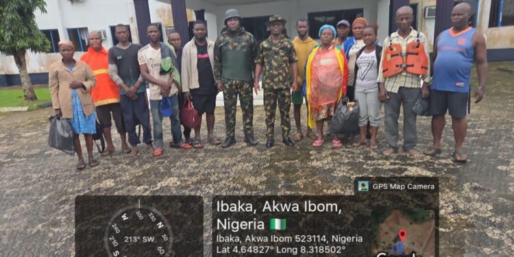 Navy Foils Sea Robbery, Rescues 22 Passengers, Recovers Hijacked Boat In Akwa Ibom