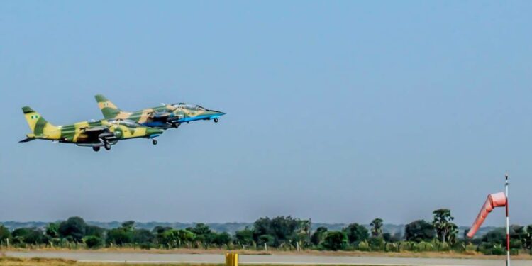 NAF Armed Reconnaissance Mission Disrupts Terrorist Activity In Zamfara