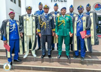 NAF Officers Demonstrate Professional Excellence At Ghana Staff College