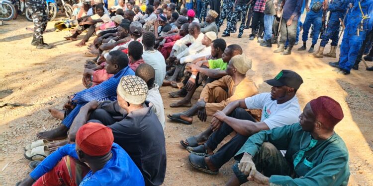 Zamfara Police Lead Joint Crackdown on Criminal Hideouts, Arrest 48