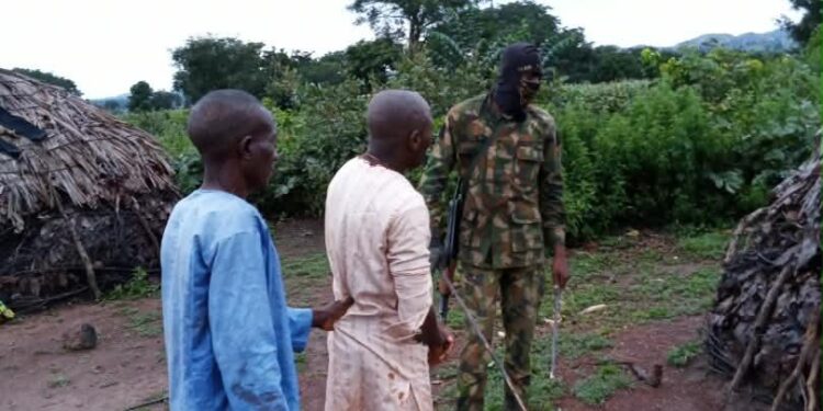 Operation FANSAN YAMMA Busts Terrorist Kingpin, Ammunition Courier, Logistics Supplier In Kaduna
