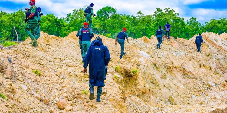 Mining Marshals Intensify Nationwide Crackdown On Illegal Mining