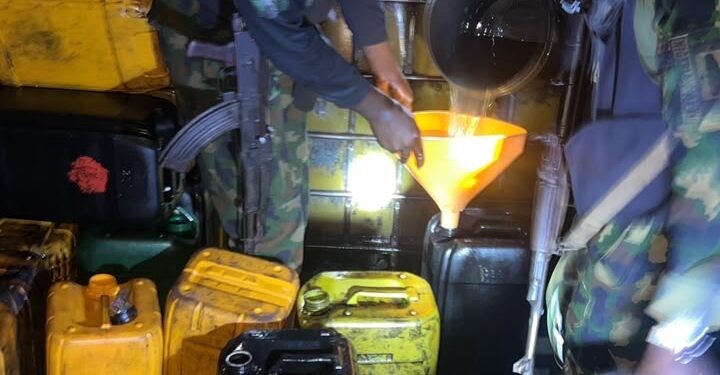 Navy Busts Illegal Petroleum Storage Depot In Rivers, Recovers 10,000 Litres