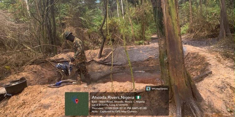 Operation Delta Sentinel: Navy Intercepts 119,850 Litres Of Suspected Stolen Crude In Rivers