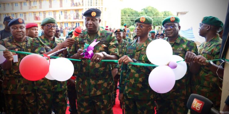 COAS Boosts Troops’ Welfare With 30 New Family Housing Units In Kaduna