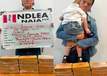 NDLEA Secures 40-Year Jail Term For South African Woman Over 5.75kg Heroin Importation
