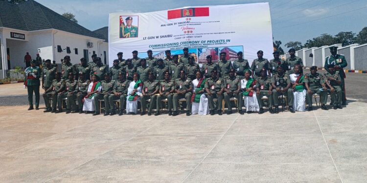 COAS Marks First Anniversary With Commissioning Of New Army Facilities