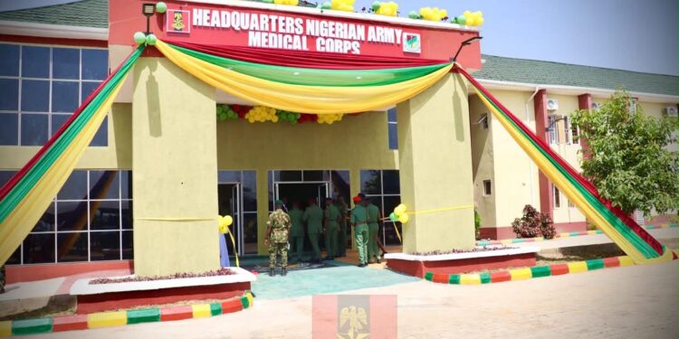 COAS Shaibu Targets Improved Military Healthcare With New Army Medical Corps HQ