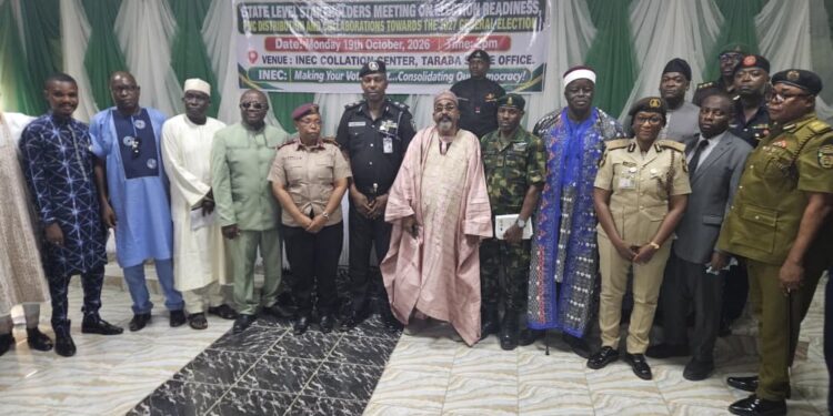 2027 Elections: INEC Sets Performance Targets, Strengthens Security Preparations In Taraba