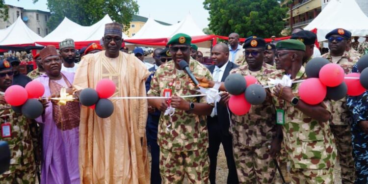 COAS’ Soldiers First Concept Gets Boost As Army Commissions Troops’ Quarters In Maiduguri