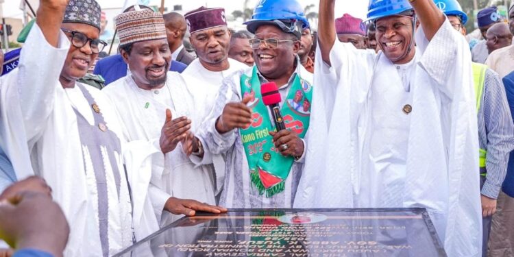 Tinubu Deserves Another Term, Umahi Says At Abuja–Kano Expressway Commissioning