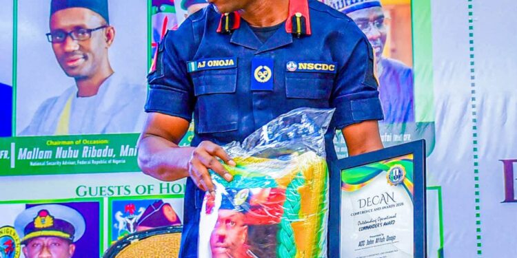Illegal Mining Fight: DECAN Honours Mining Marshals Commander