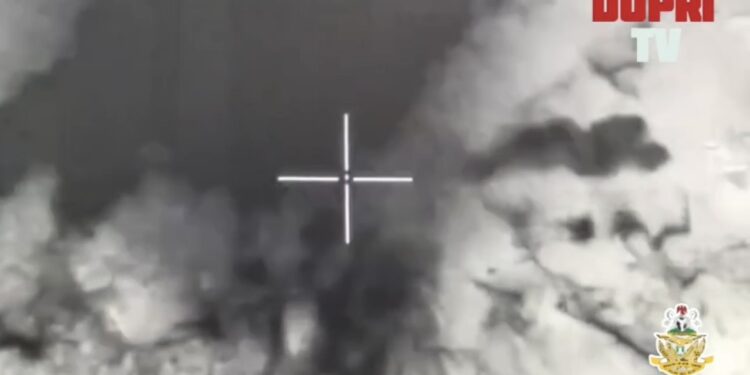 NAF Neutralises Key ISWAP Figures, Destroys Terrorists’ Logistics In Lake Chad Strike