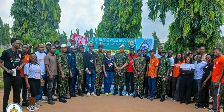 NAF Introduces Waste-for-Cash Recycling Initiative At Ikeja Air Force Base