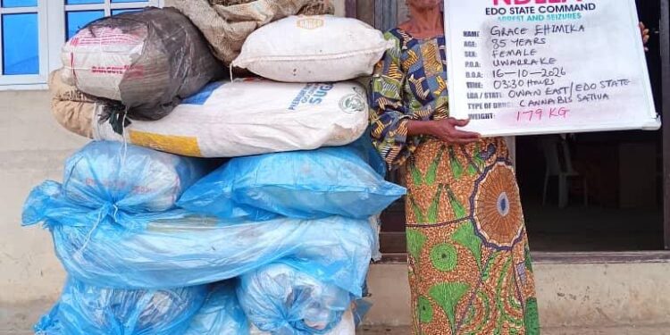 NDLEA Arrests Grandmother, Intercepts Saudi-Bound Cannabis In Nationwide Drug Bust