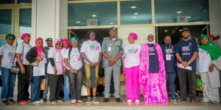 NCS Marks Breast Cancer Month, Urges Officers To ‘Inspect, Detect, Protect’