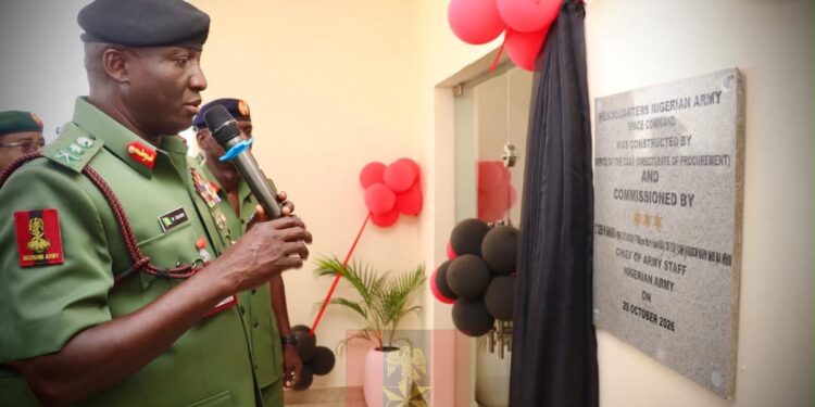 COAS Advances Nigerian Army’s Technological Transformation With Space Command Headquarters