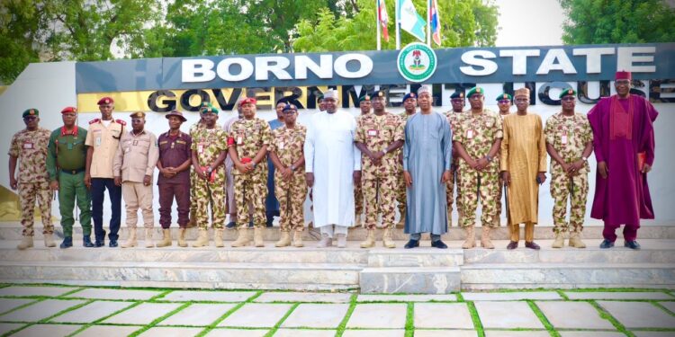 Shaibu Praises Borno Government’s Military Support, Urges More Intelligence Sharing