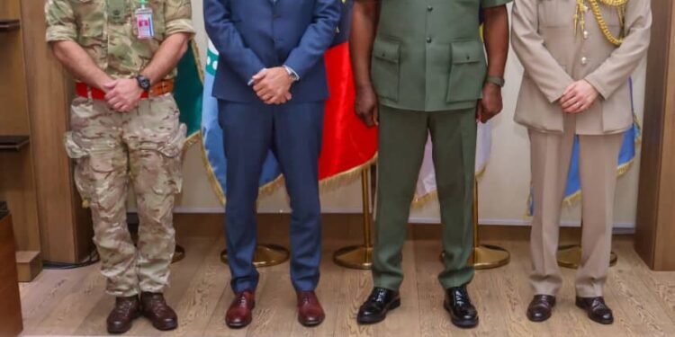 UK Envoy, CDS Oluyede Explore Ways To Strengthen Bilateral Security Cooperation